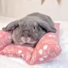 Bunny Bed | Bunny Lounger Pillow | Bunny Flop Bed